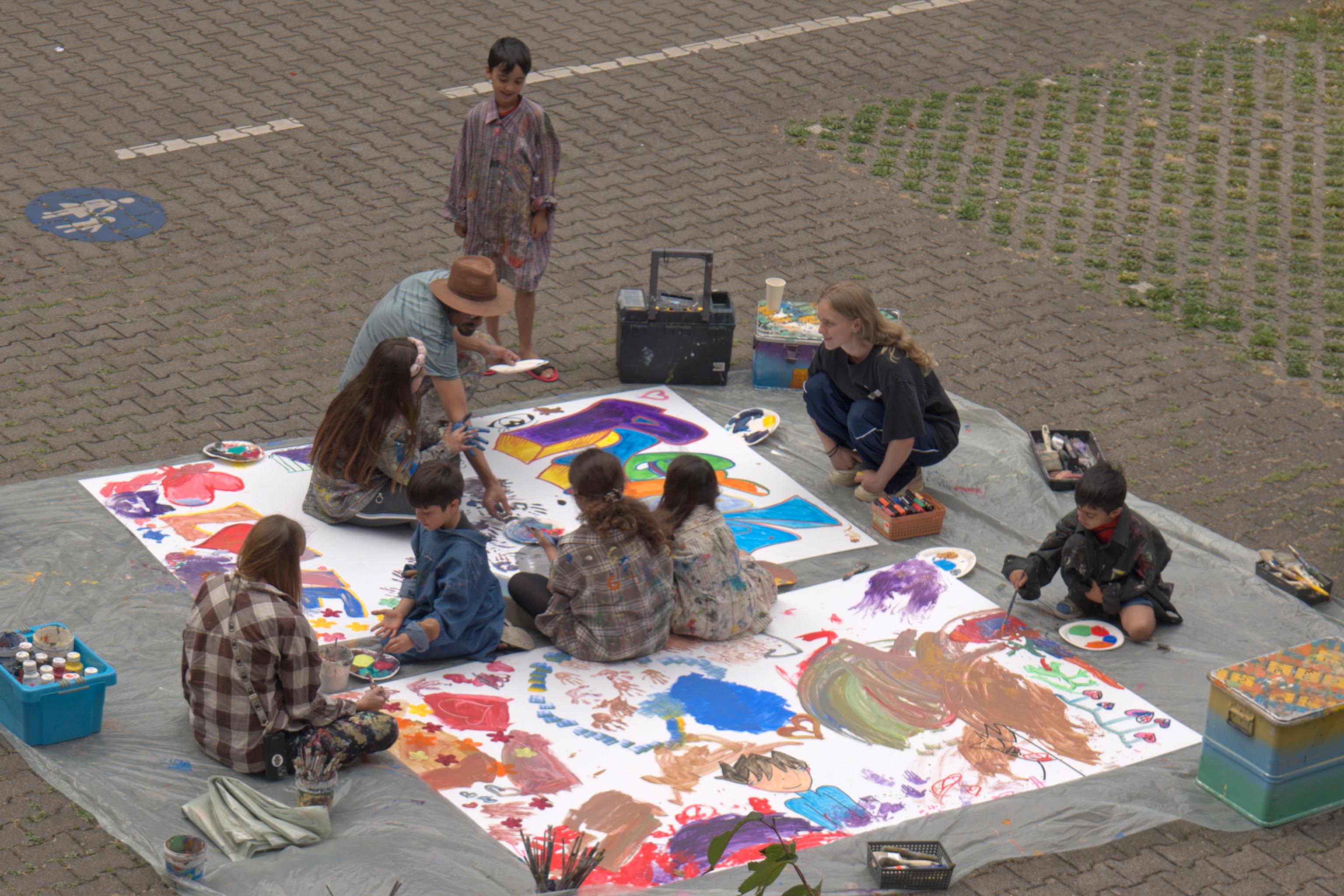 Kunstworkshop mit dem JugendKulturWerk Pirmasens
